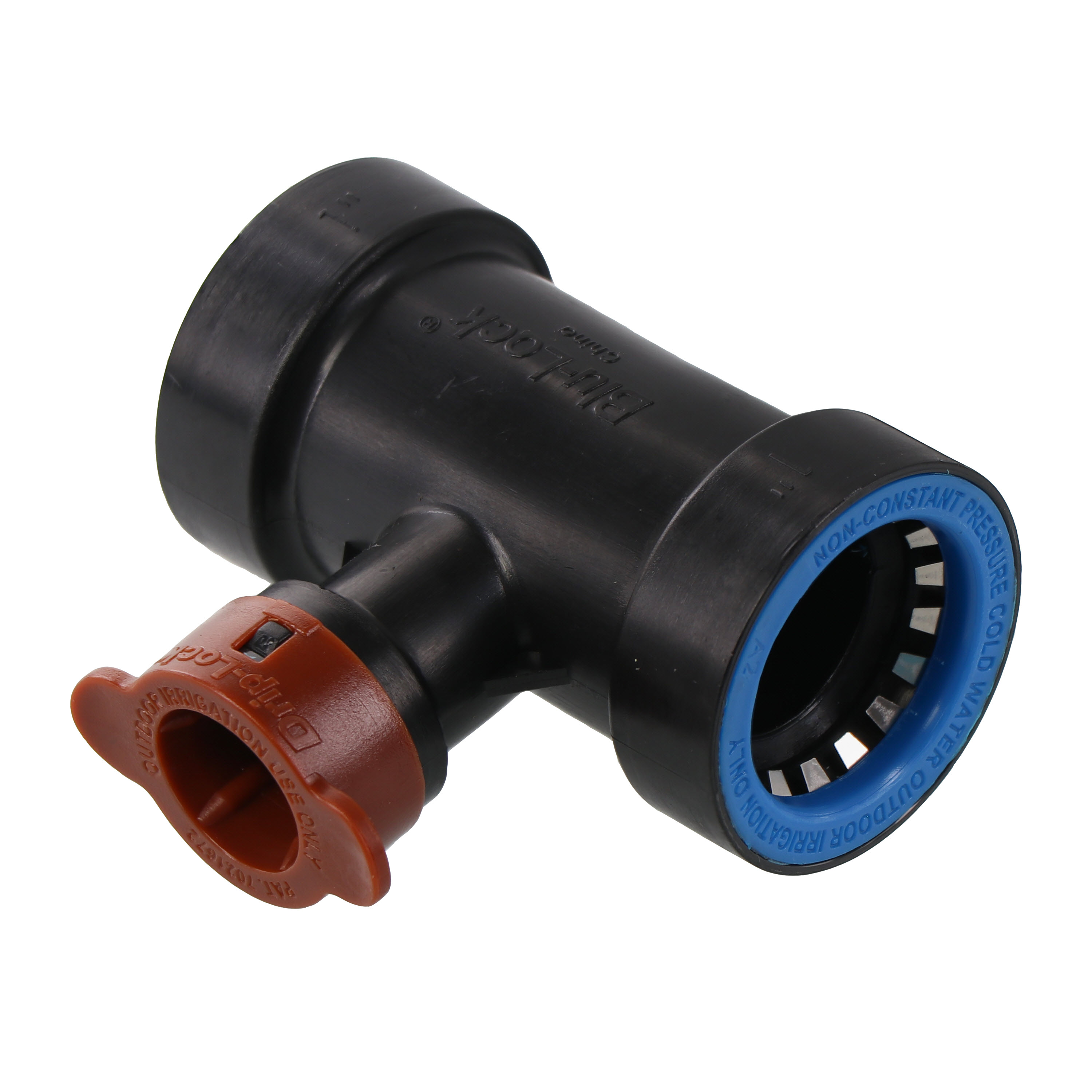 CAD Drawings Hydro-Rain Blu-Lock® to Drip-Lock® Header